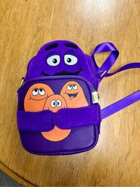 Licensed LoungeFly bag- McDonald’s Grimmace